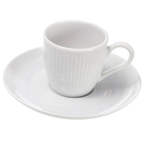 Cup 10cl Ribbe China White - Test Store #2