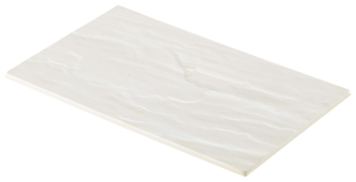 White Slate Melamine Platter GN 1/4 26.5x16cm - Test Store #2