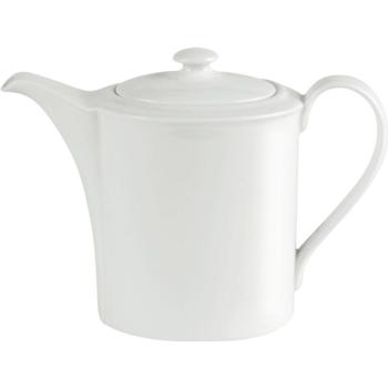 Fine White China Coffee Pot 1ltr 35oz - Test Store #2